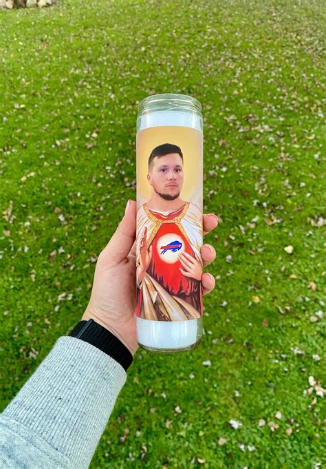 Illuminate Your Prayers with the Josh Allen Candle